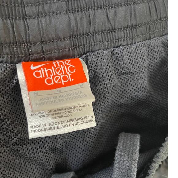 Vintage Y2K Nike Athletic Department Cropped Track Pants Activewear Women Medium - Picture 3 of 9